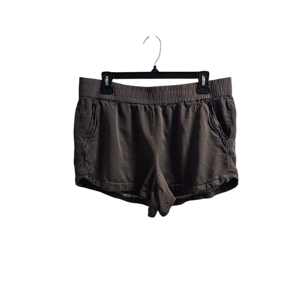 Maurices Olive Green Casual Rayon Shorts Large
